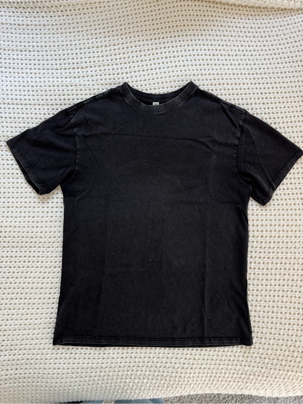 bp Black Short Sleeve Crewneck Tee